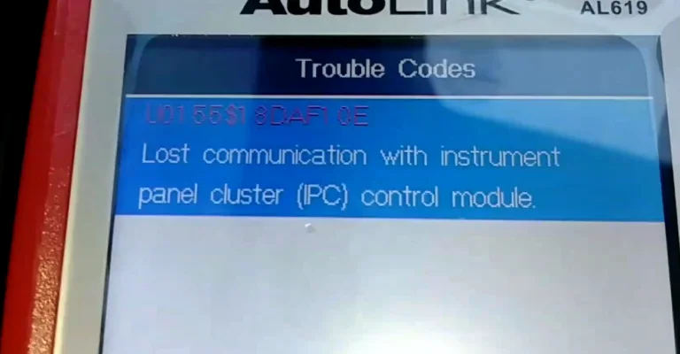 Dépannage du code d'erreur Honda U0155 : ce qu'il signifie et comment le réparer